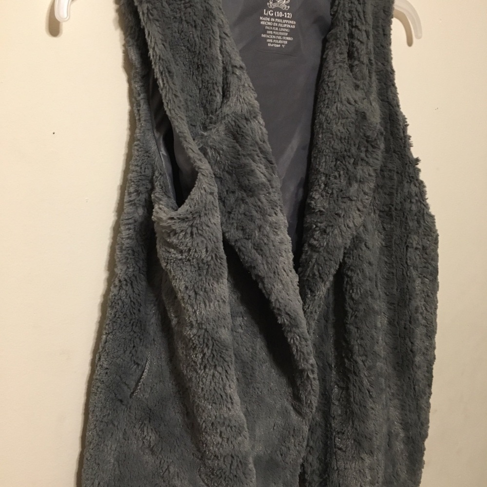 Faded glory faux fur jacket